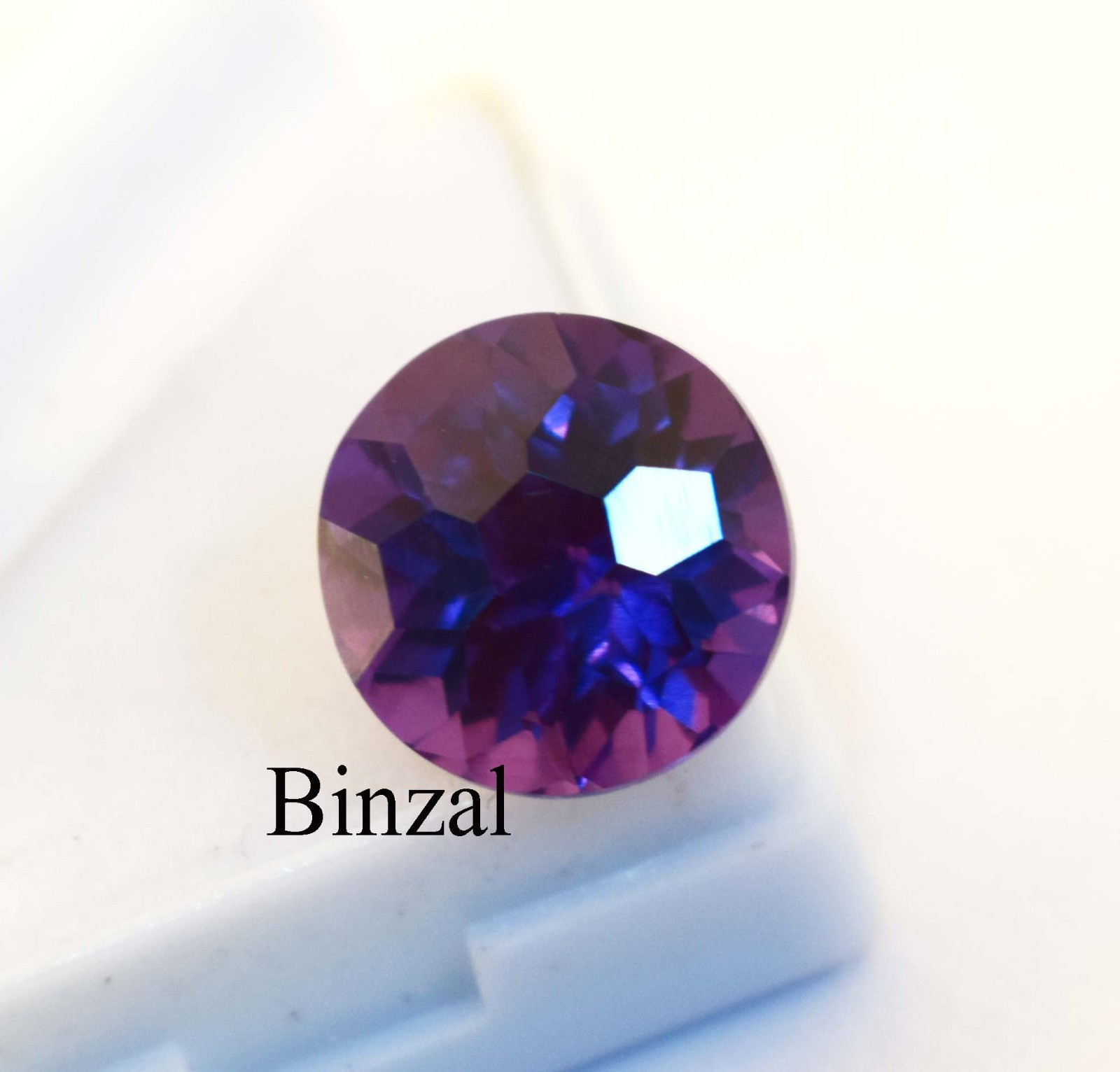 Rare Round Alexandrite Gemstone 10–12 Ct Color Changing Excellent Cut Loose Gem