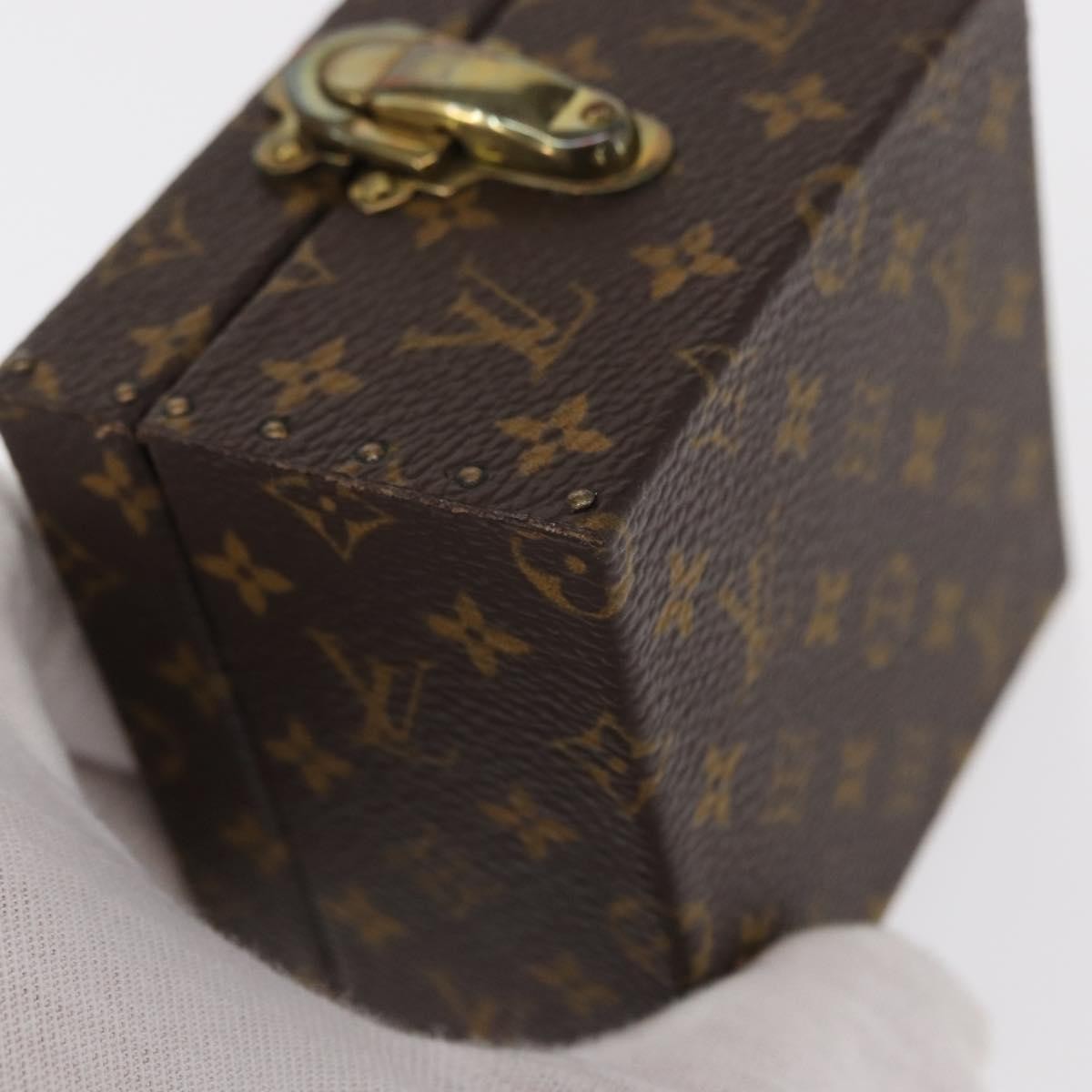 LOUIS VUITTON Monogram Eccrine Declaration Jewelry Box M21010 LV Auth 151367V