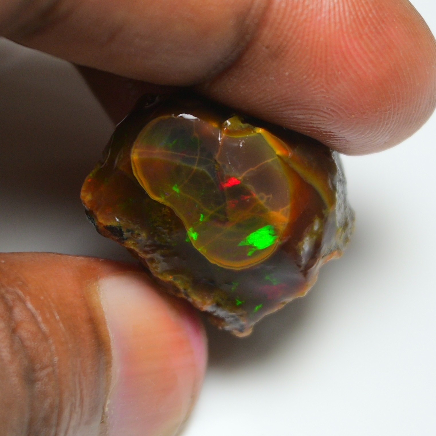 Opal Rough 58.85 Raw, Crystal Opal Specimen, Opal Gemstone