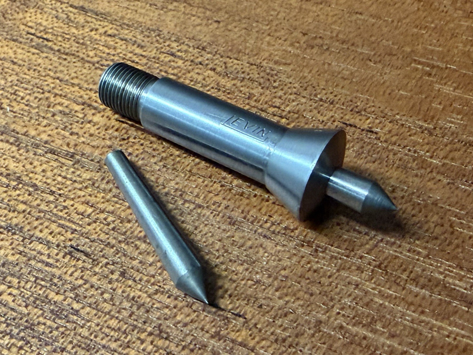 nos 8mm LEVIN Taper Center, Watchmaker’s Jeweler’s Lathe