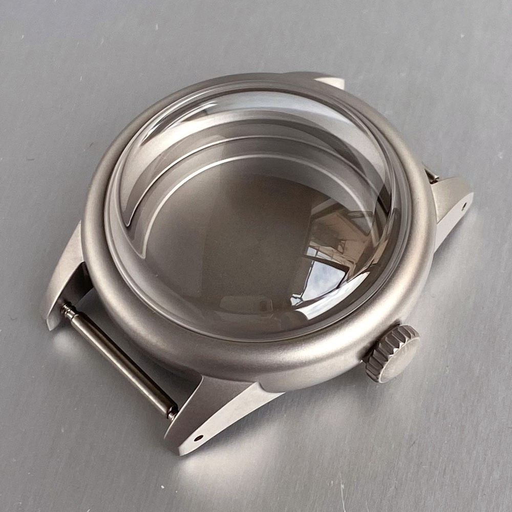 Steel Brushed 200M Dive Watch Case 36mm Sandblast Fit NH35 ETA2824 PT Sapphire
