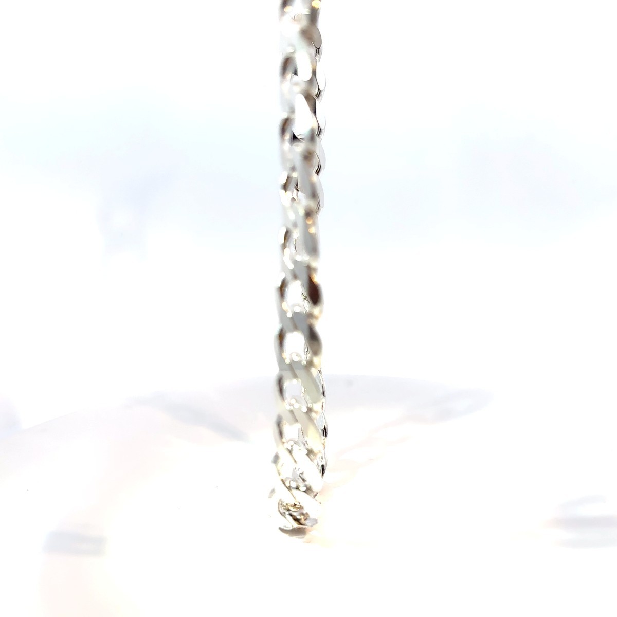 24″ .925 Silver Curb Chain 10.6mm 101.6g (GO1064419)