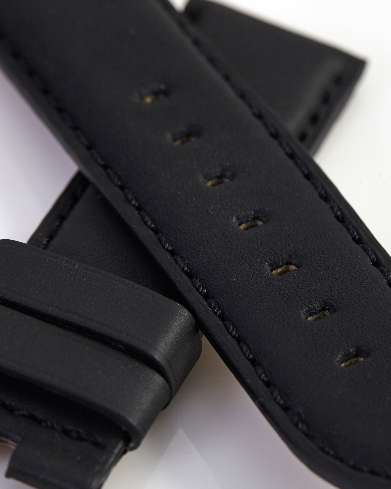 Ernst Benz 22mm x 22mm Black John Varvatos Leather Band John Varvatos Black
