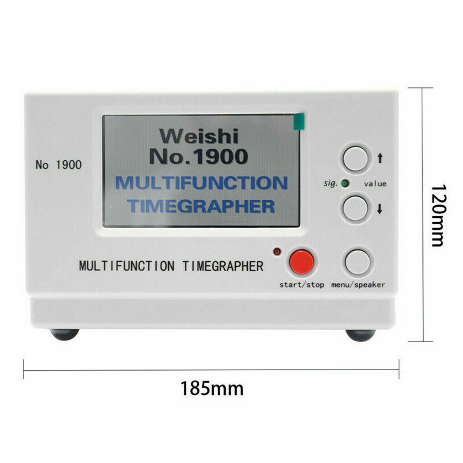 Weishi 1900 Timegrapher Watch Timing Machine for Mechanical Watches US Plug