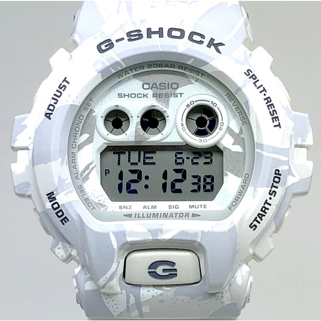 G SHOCK GD X6900MC 7 Camouflage Series Mil Standard Big Case Snow Camo Released