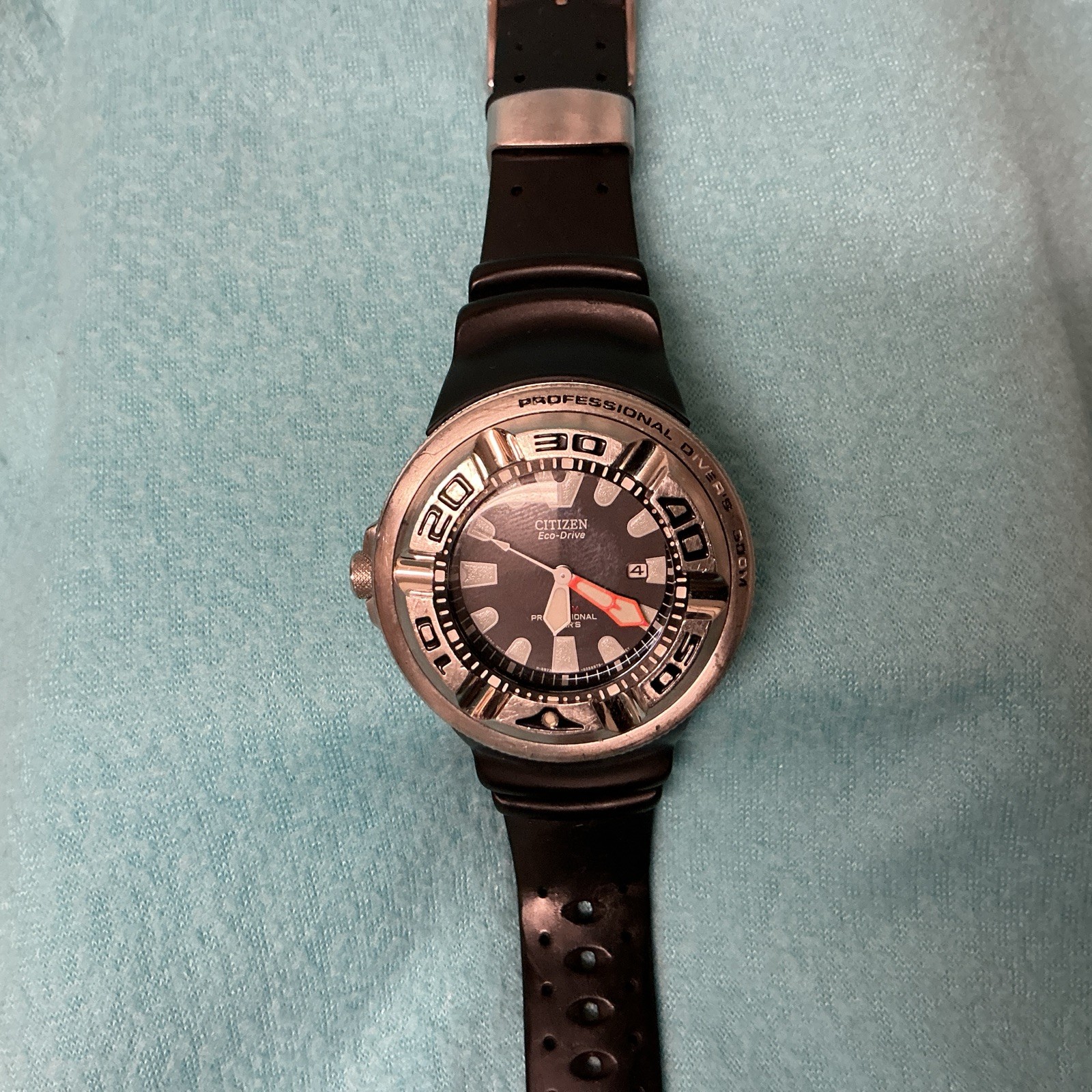 Citizen Ecozilla Professional Divers 300m St. Steel B873-s057892 48mm Mens Watch
