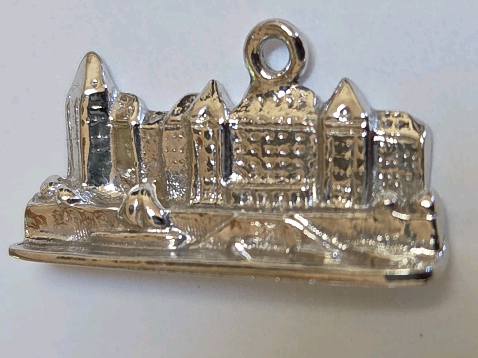 Sterling Silver ~ Empress Hotel Charm ~ Vancouver BC Canada ~ VINTAGE