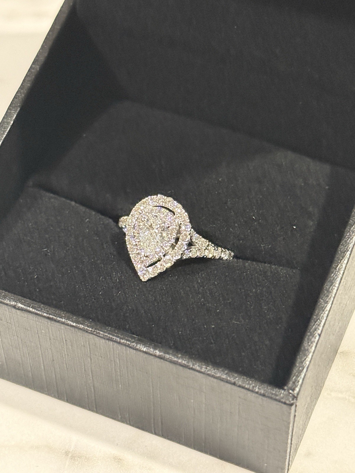 Kay Jewelers 1 CT Lab-Grown Diamond Engagement Ring 14K White Gold