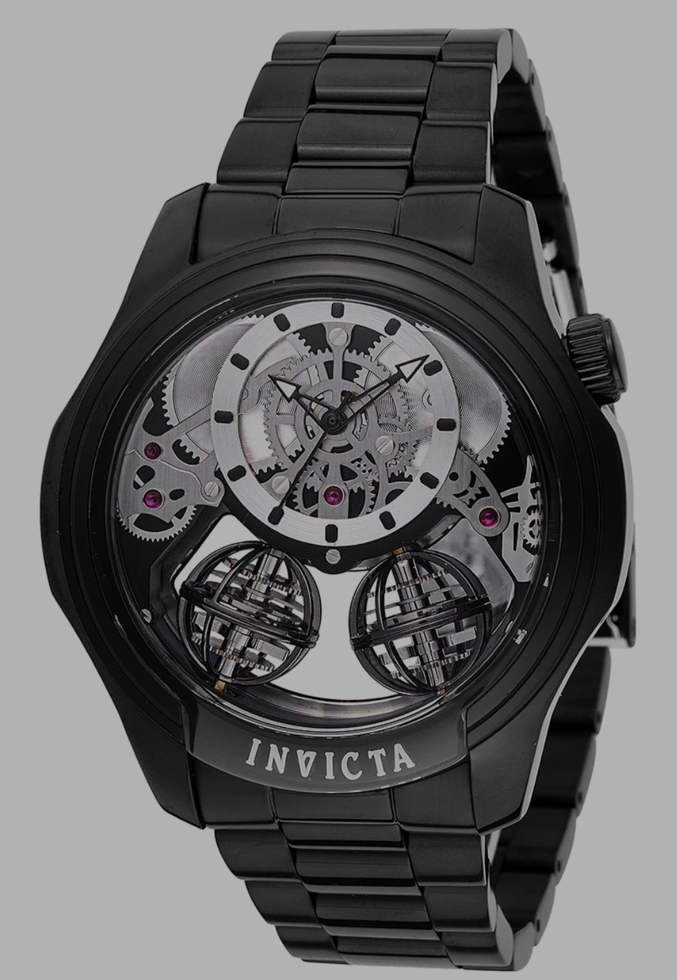Invicta 48899 Specialty Twin-Axis Mens Watch Black Quartz Analog New In Box