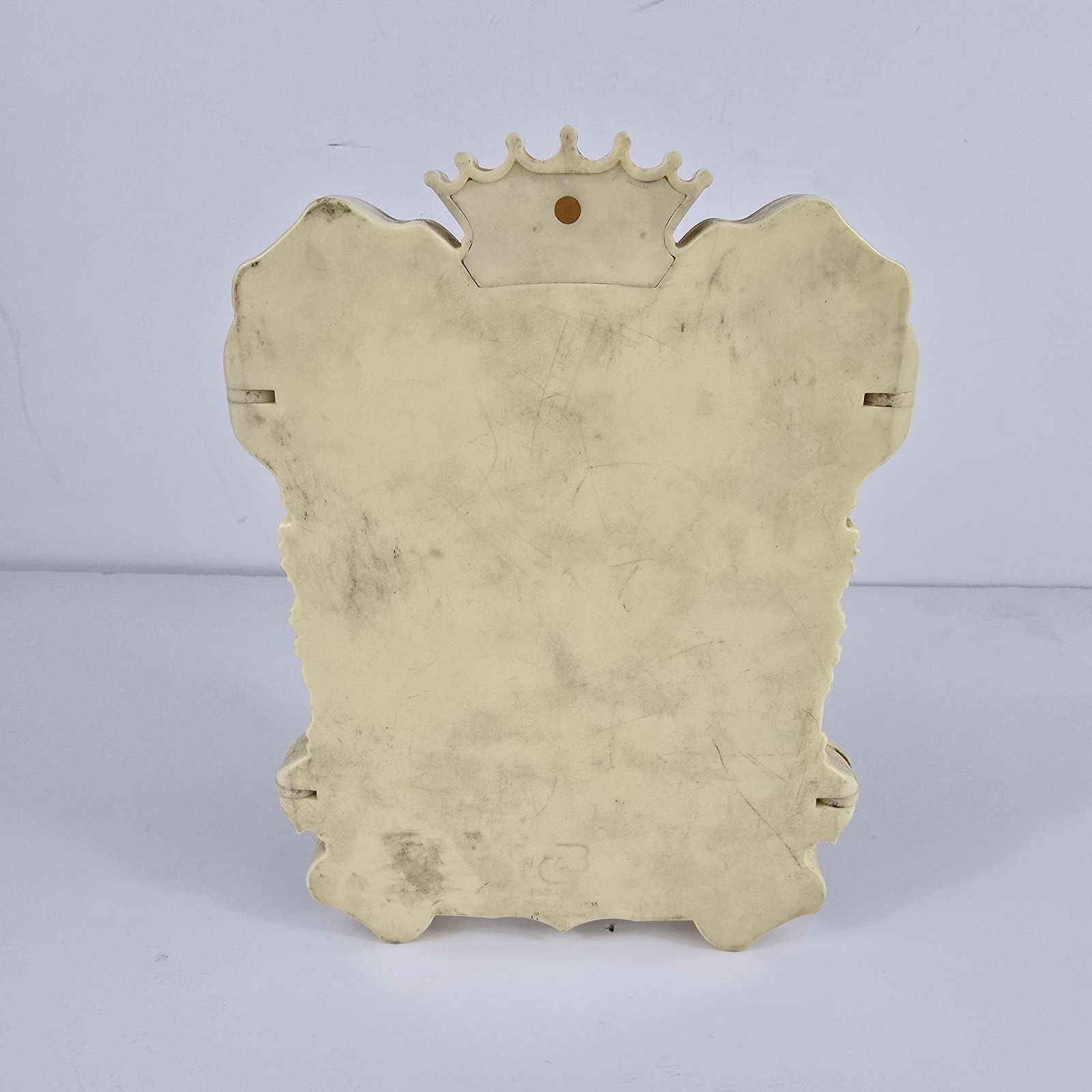 RARE Vtg Speidel Celluloid Sir Galahad Watch Presentation Box Braun Crystal 6.5