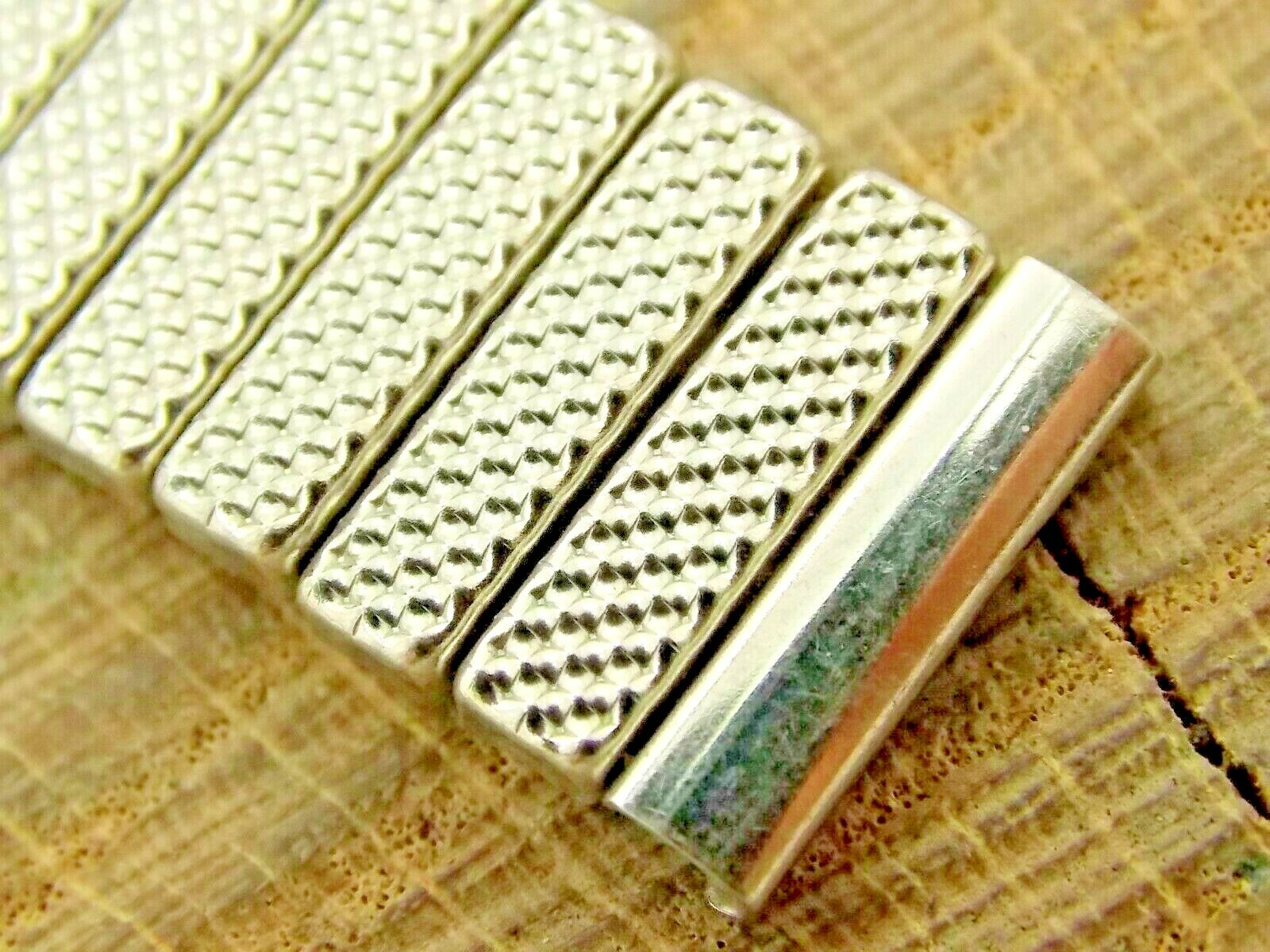 Vintage Watch Band Carl Sable Stainless Steel 16mm Expansion NOS Unused Bracelet