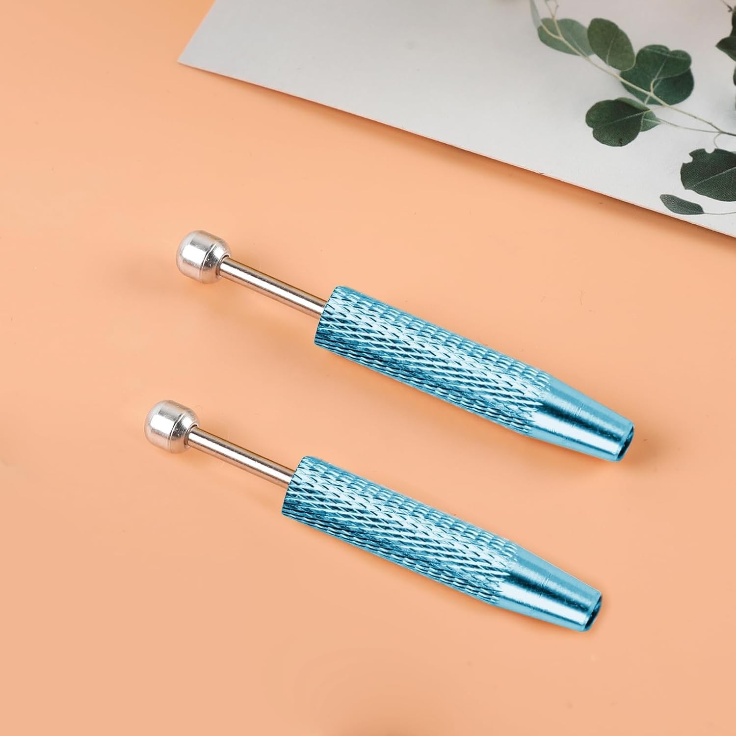 2Pcs Piercing Ball Grabber Tool for Changing Jewelry, Stianless Steel Flat Ba…