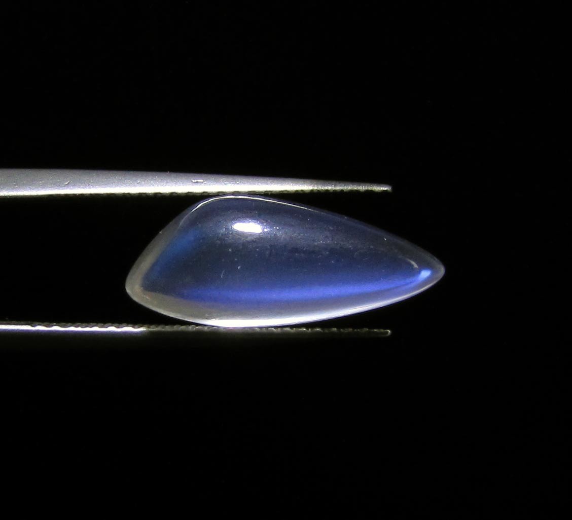 Loose Moonstone, Unique Designer Cabochon, 5.4 CT – 17.4 mm x 7.3 mm x 6.2 mm