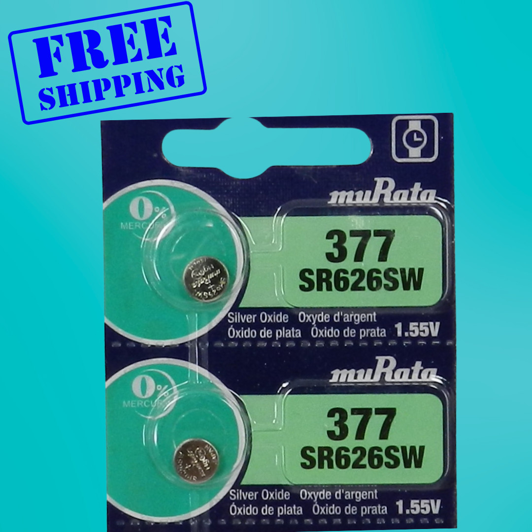 Murata / Sony 377 SR626SW – 2Pc