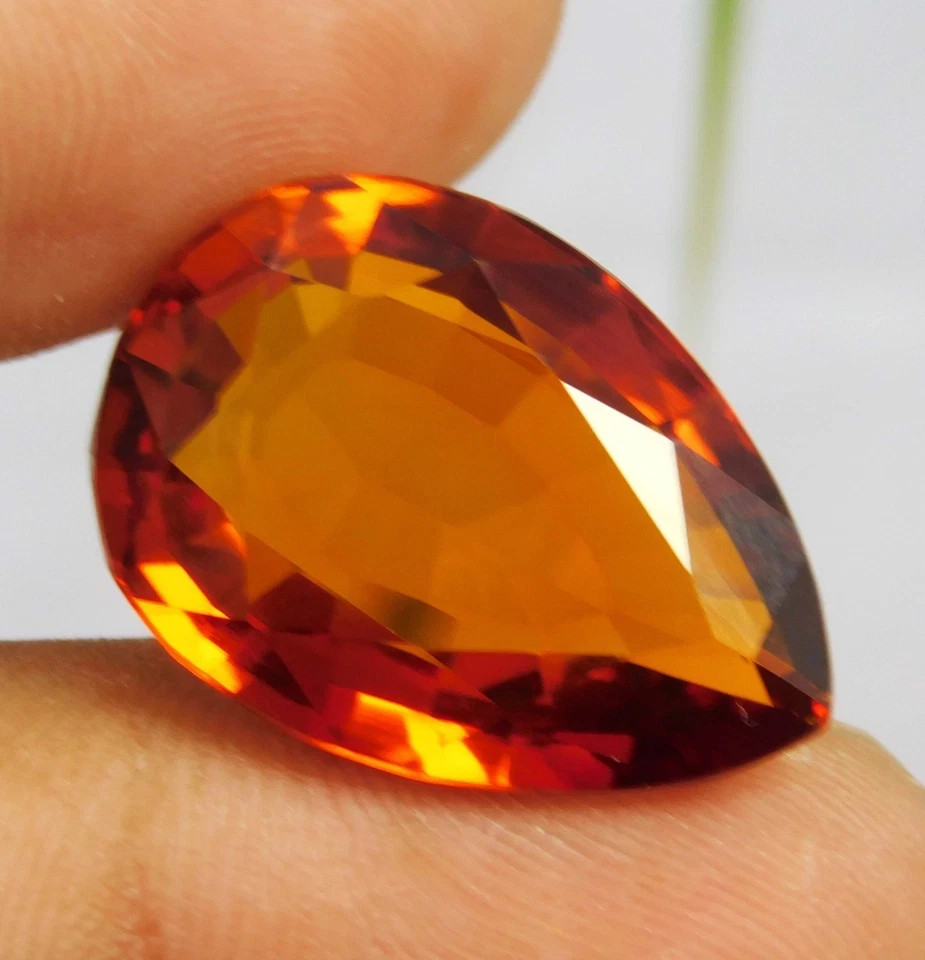 CERTIFIED Natural 50 Ct Mandarin Orange Unheated – Spessartine Garnet Gemstone