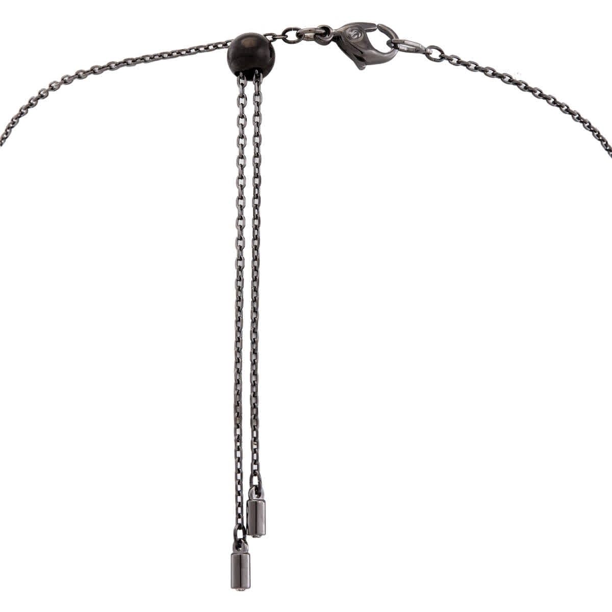 Swarovski Sublima Ruthenium Plated Crystal Necklace