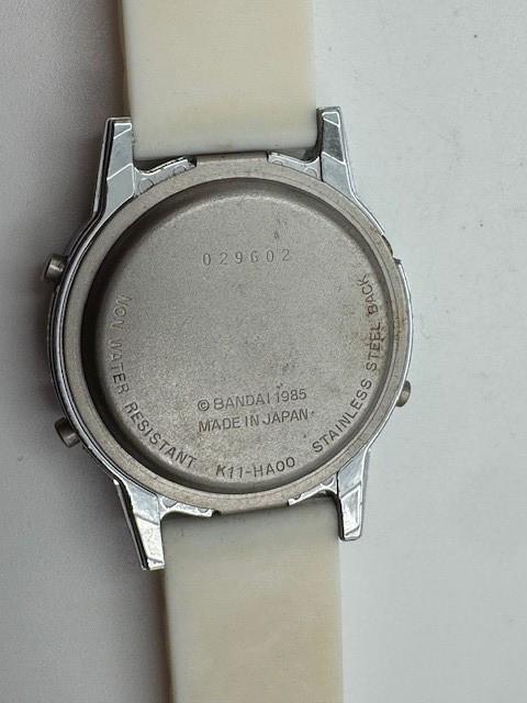 Vintage 1985 Bandai Halley Time 76 Years Cycle Comet LED LCD Digital Watch WORKS