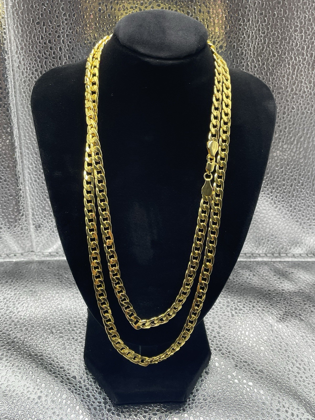 Miami Cuban Link Chain 18k BOGO Gold Plated 6mm Wide 18” 20″ 26″ 28″ Necklace!