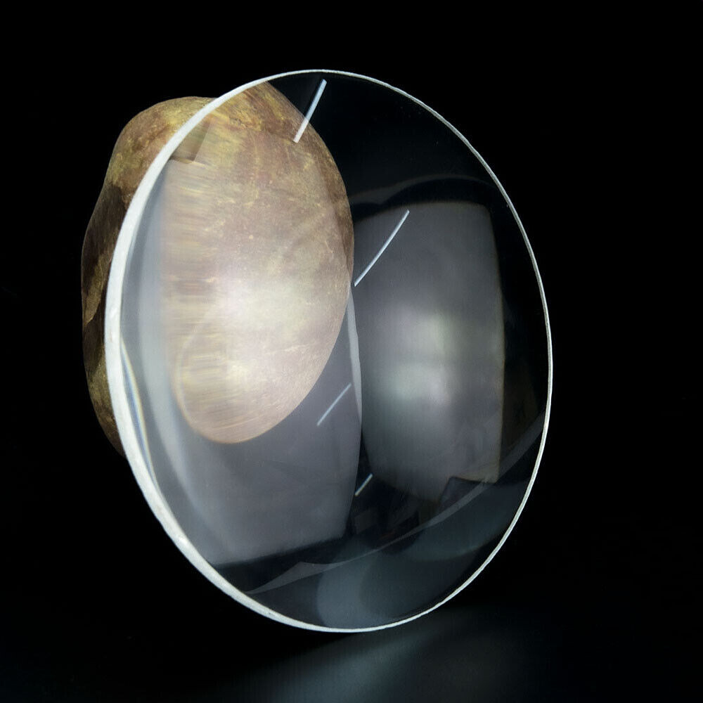 1PC 3X 127mm Optical Glass Magnifier Lens Desktop Magnifying Glass Replace Lens