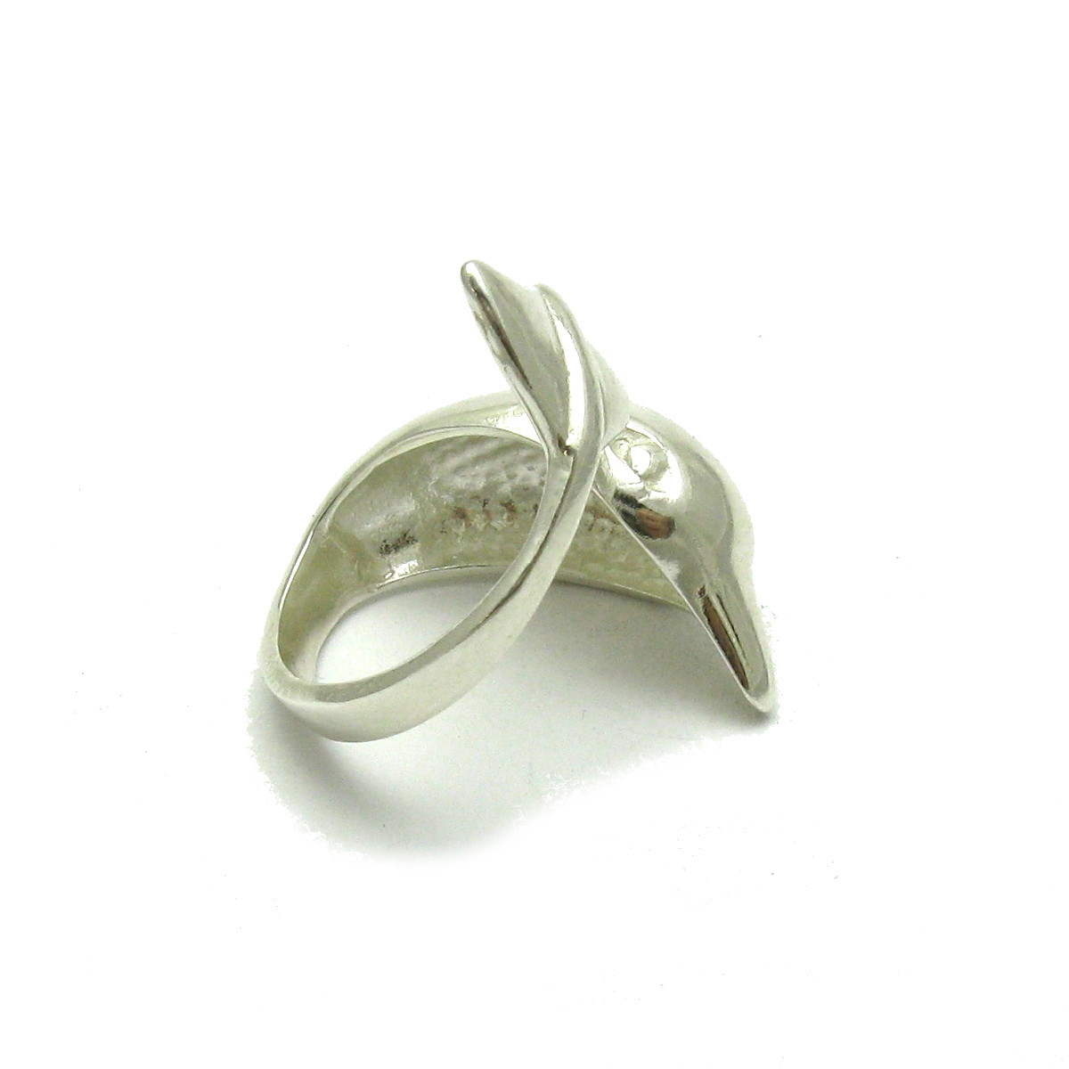 Extravagant Sterling Silver Ring Solid 925 Dolphin Perfect Quality Handmade