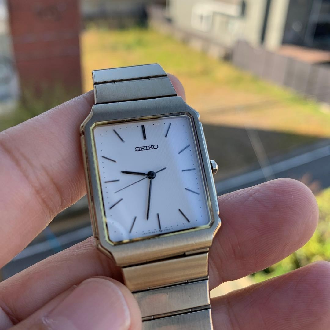 Seiko Session Hard Coated Titanium Case Rare 80s Rare Quartz Excellent condition