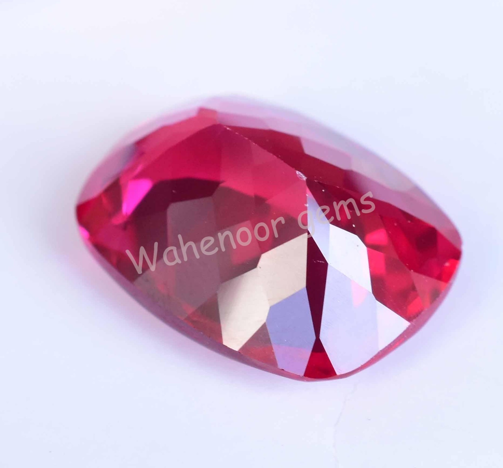 25.40 Ct Natural Mogok Pink Ruby Cushion Certified Stunning Loose Gemstone