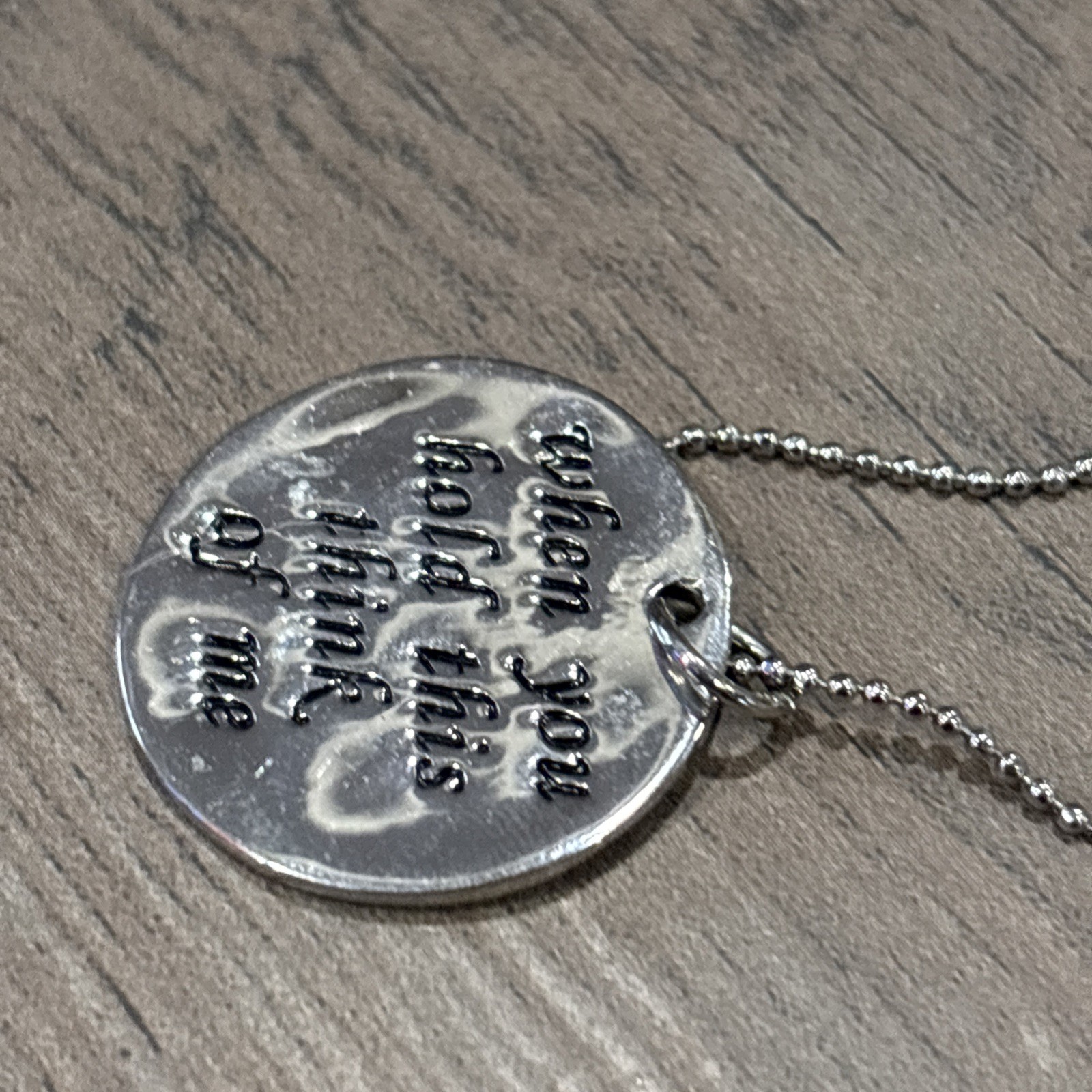 Alexa’s Angels Necklace Silver Tone With Heart