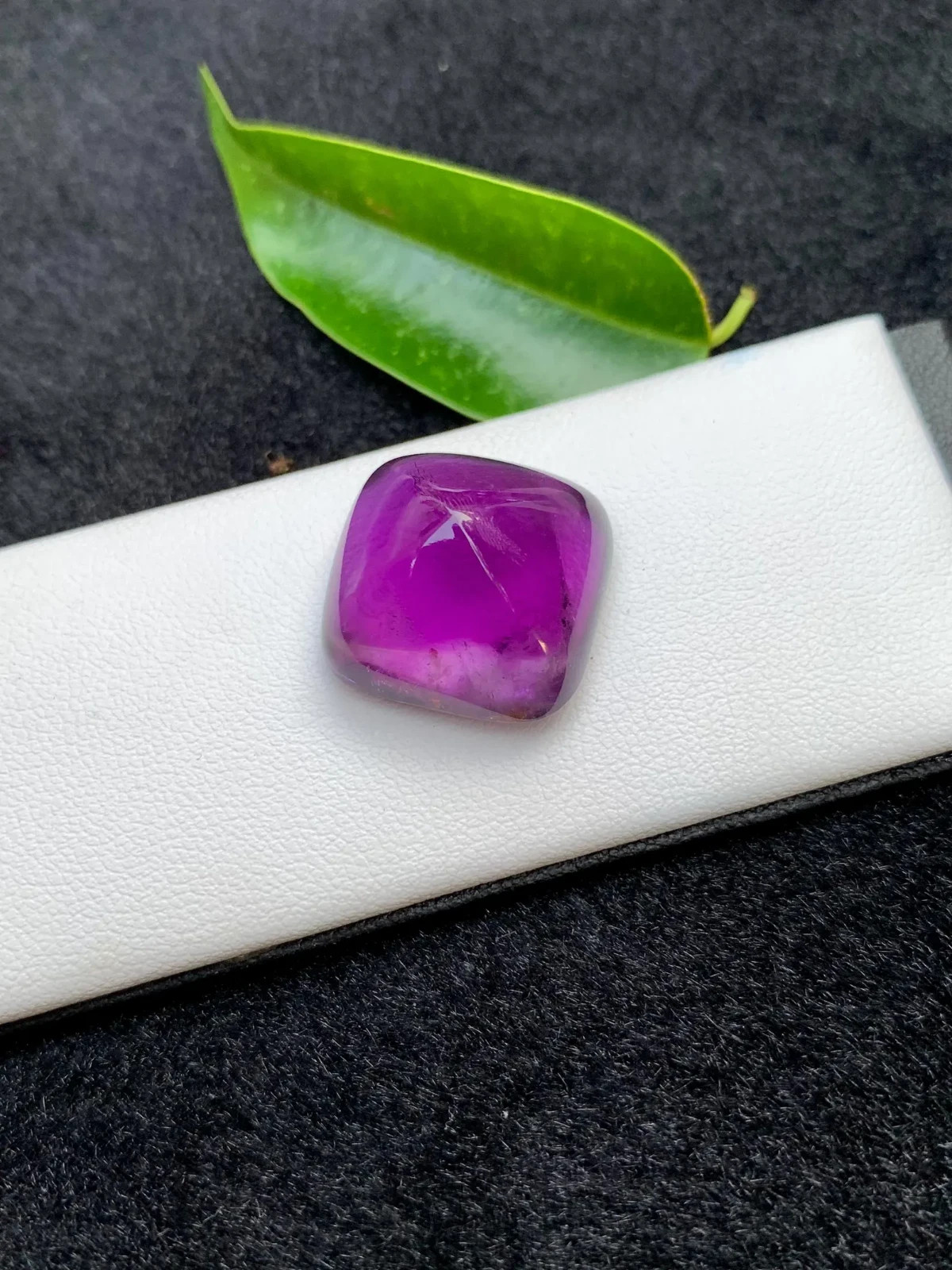 27.25 ct Sugarloaf Cabochon Amethyst: Bolivian Collector’s Gem