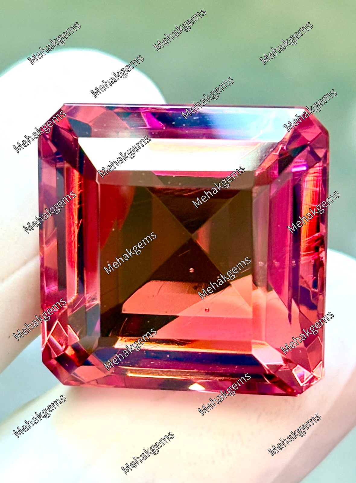 Certified Zultanite Color Changing Gemstone, Large Square Faceted Jewelry