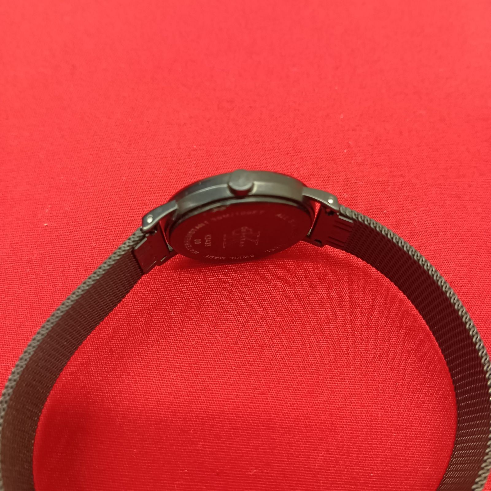 CK Watch Calvin Klein K3433 Ladies Black Wristwatch