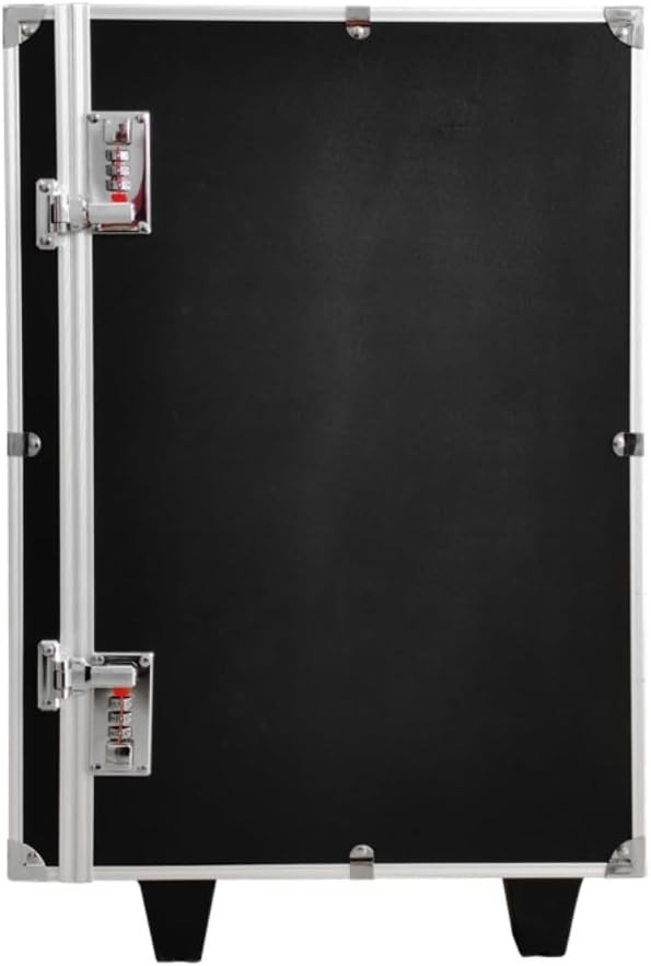 Rolling Jewelry Trolley Case with Drawers Sturdy Case for Travel and Vendor Show