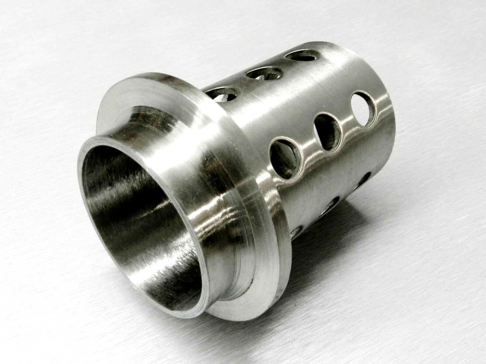 Perforated Casting Flask 2-1/2″ x 4″ Flask Vacuum Casting Stainless 1/8″ Wall