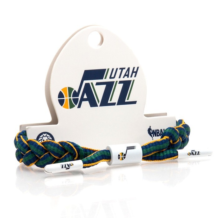 Brand New RASTACLAT NBA UTAH JAZZ Shoelace Bracelet