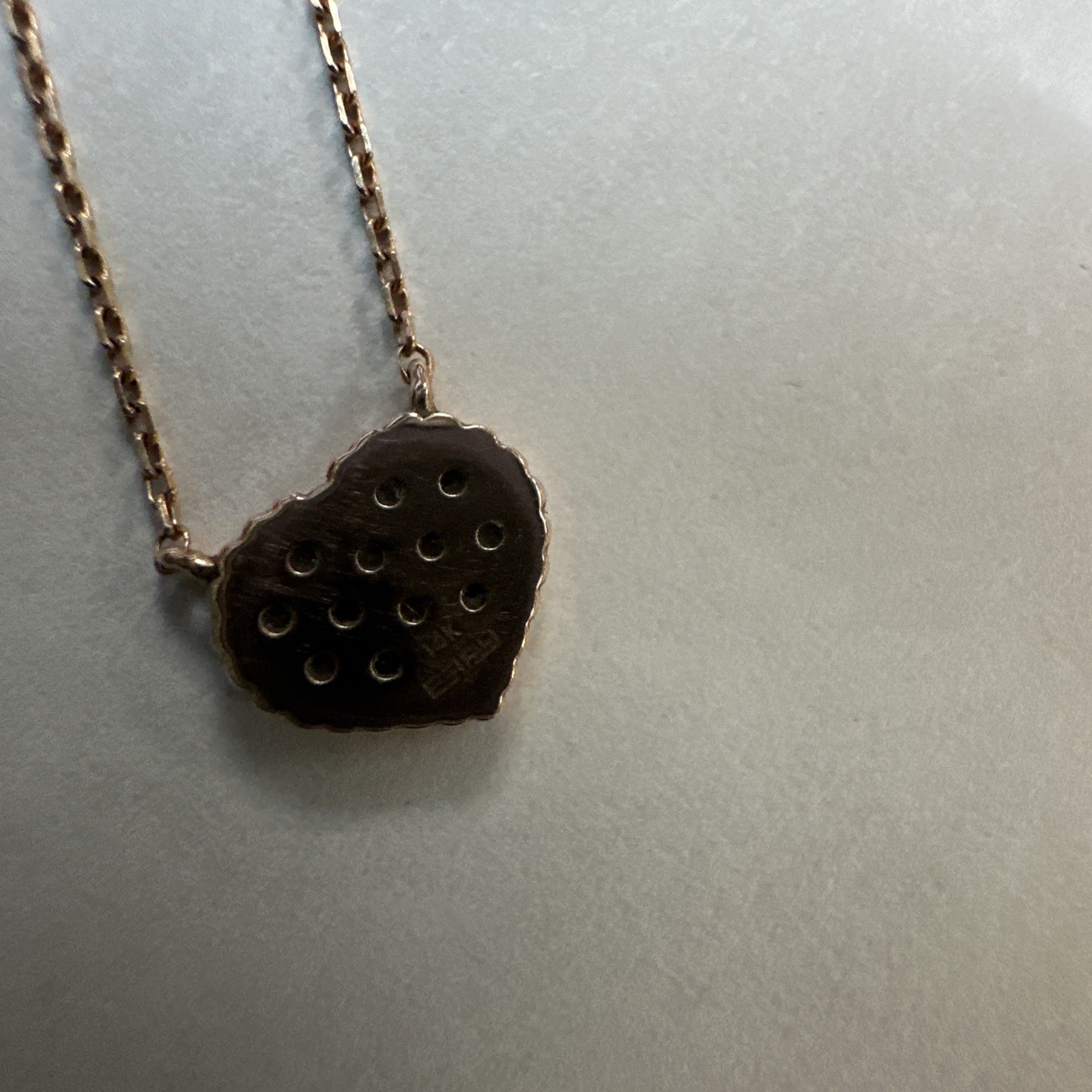 Effy Ruby Heart Necklace