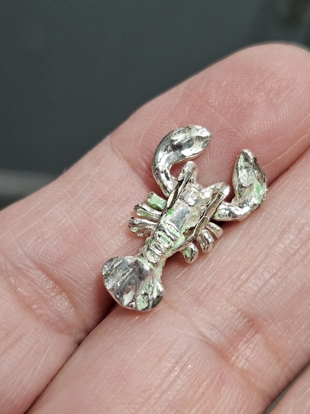 925 Silver Lobster/ CrawfishPendant