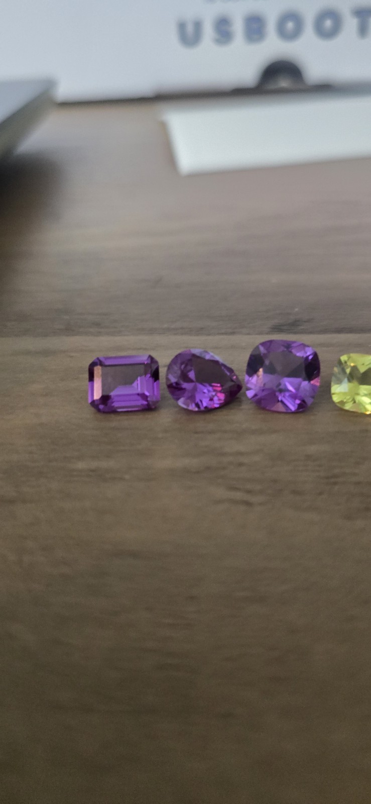 18pc Assorted Genuine Gemstones, Blood Rubys, Yellow Sapphire, Nank Emerald,Etc