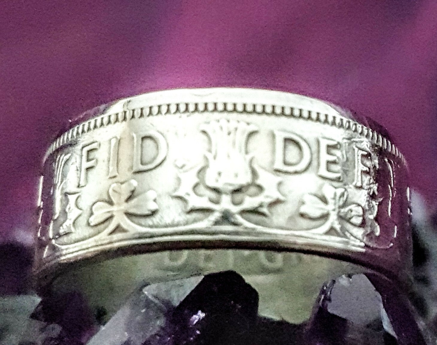 Coin Ring 1953 Coin Ring Size R but can be resized for free