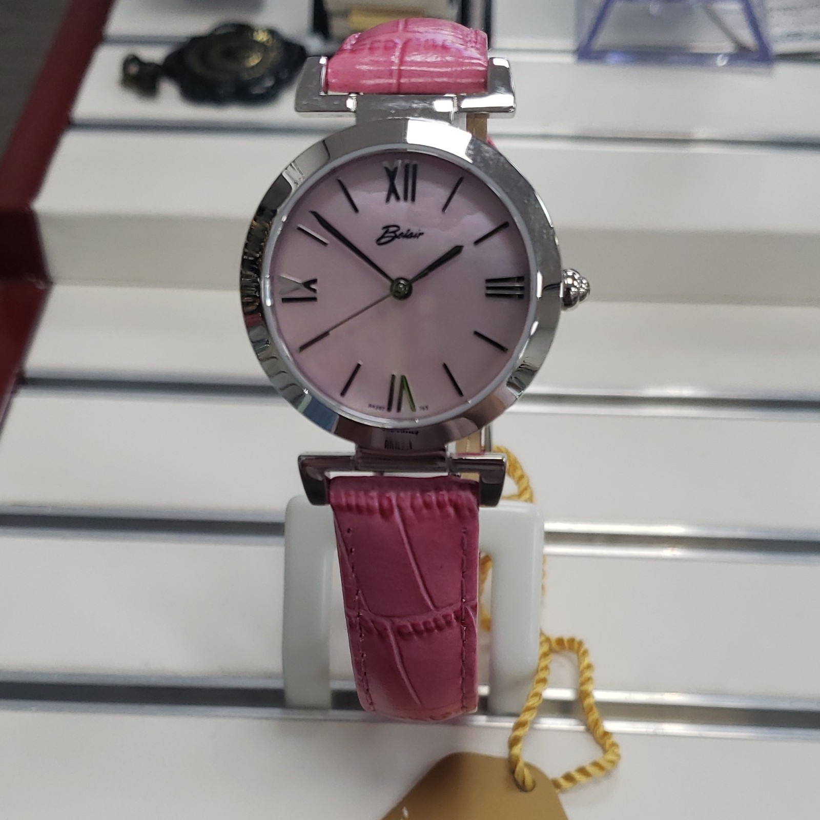 Belair Women’s Analog Wristwatch Pink Dial