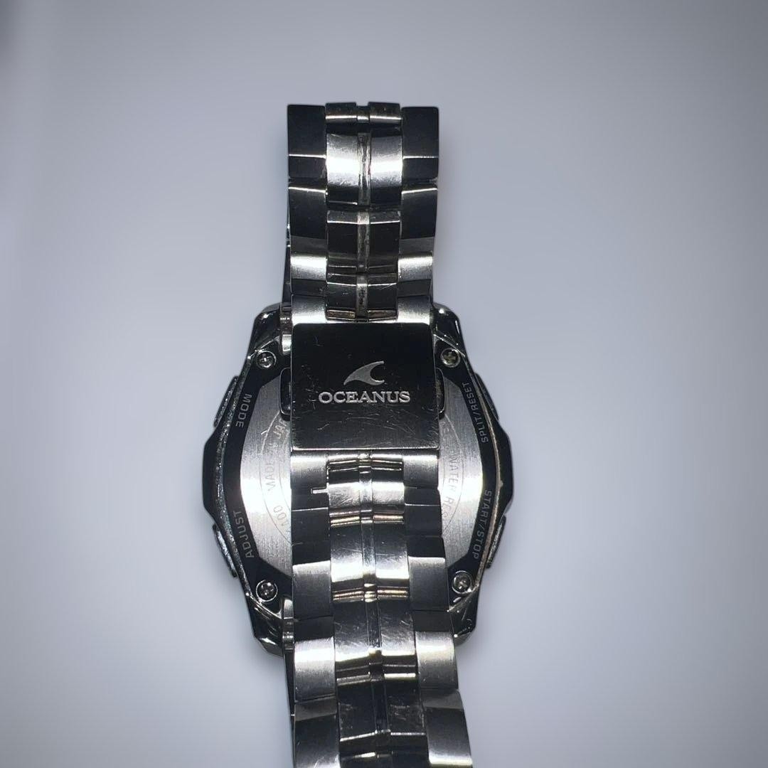 Casio Oceanus Manta OCW-S1400-1AJF Solar Atomic Multiband 6 Titanium Watch Japan