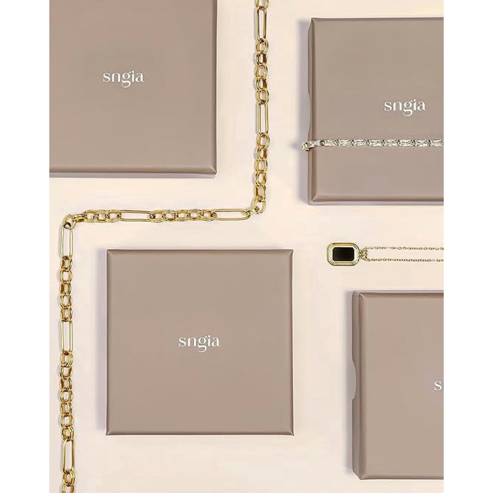 Gold Tone Drop Hoop Earrings Women Simulated Stone Fashion Jewelry Gift Set Wear
