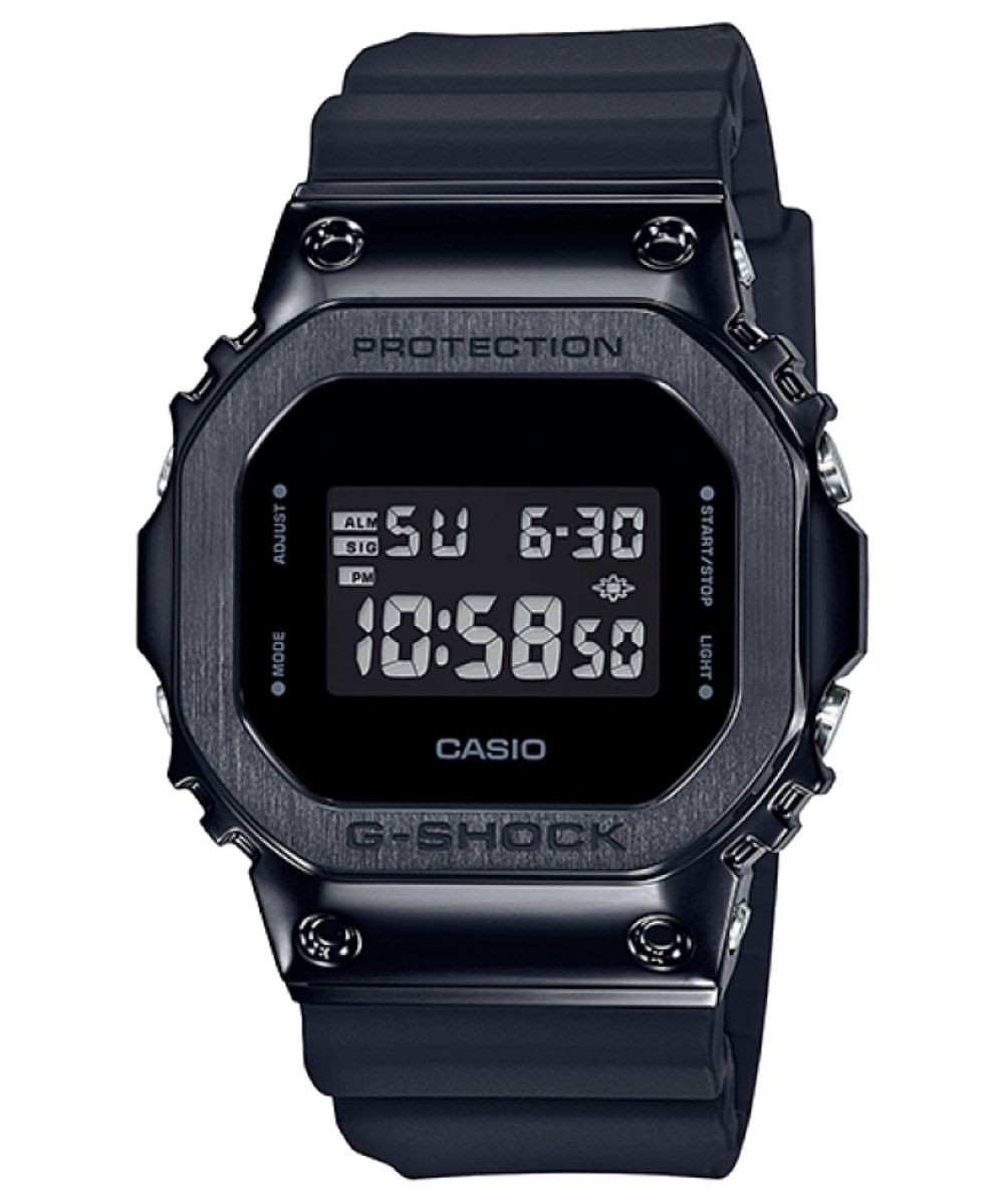 CASIO G-SHOCK GM-5600B-1 Black Metal Bezel Digital Watch Unused Full Set JP