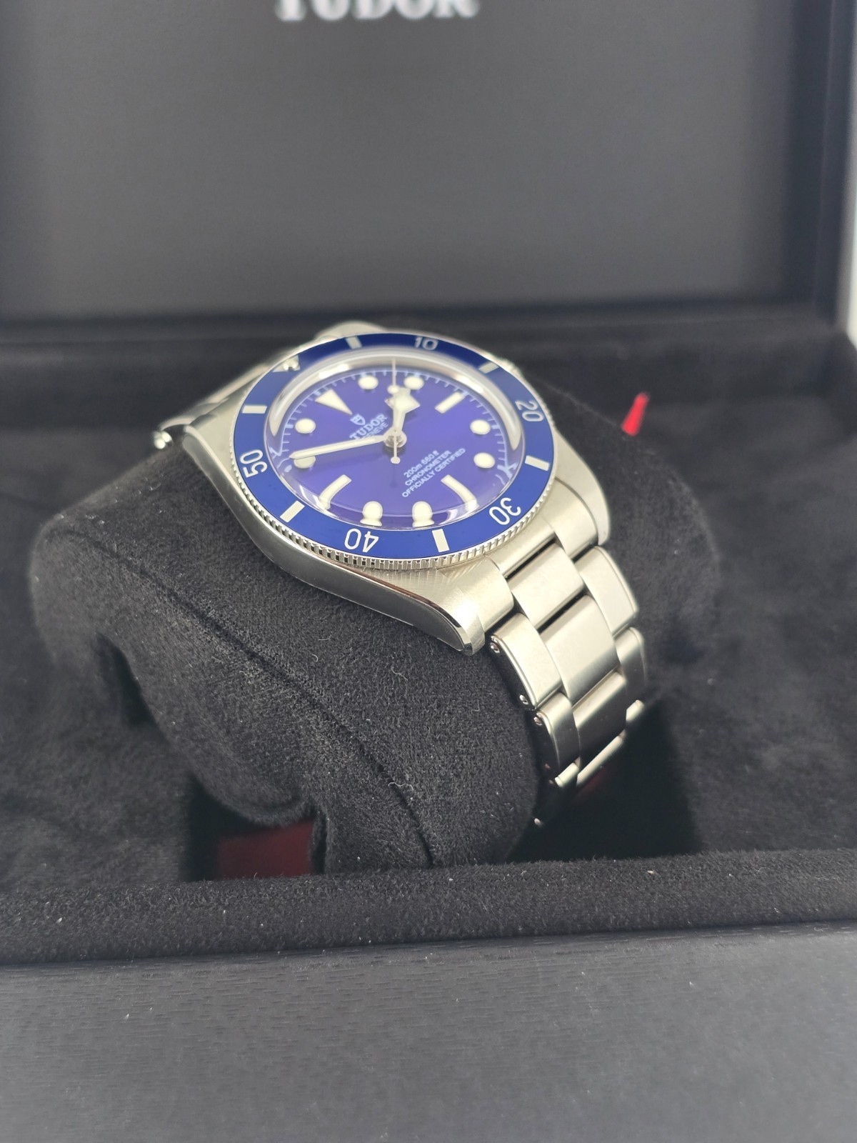 Tudor Black Bay 54 Blue Dial Watch Ref 79000B