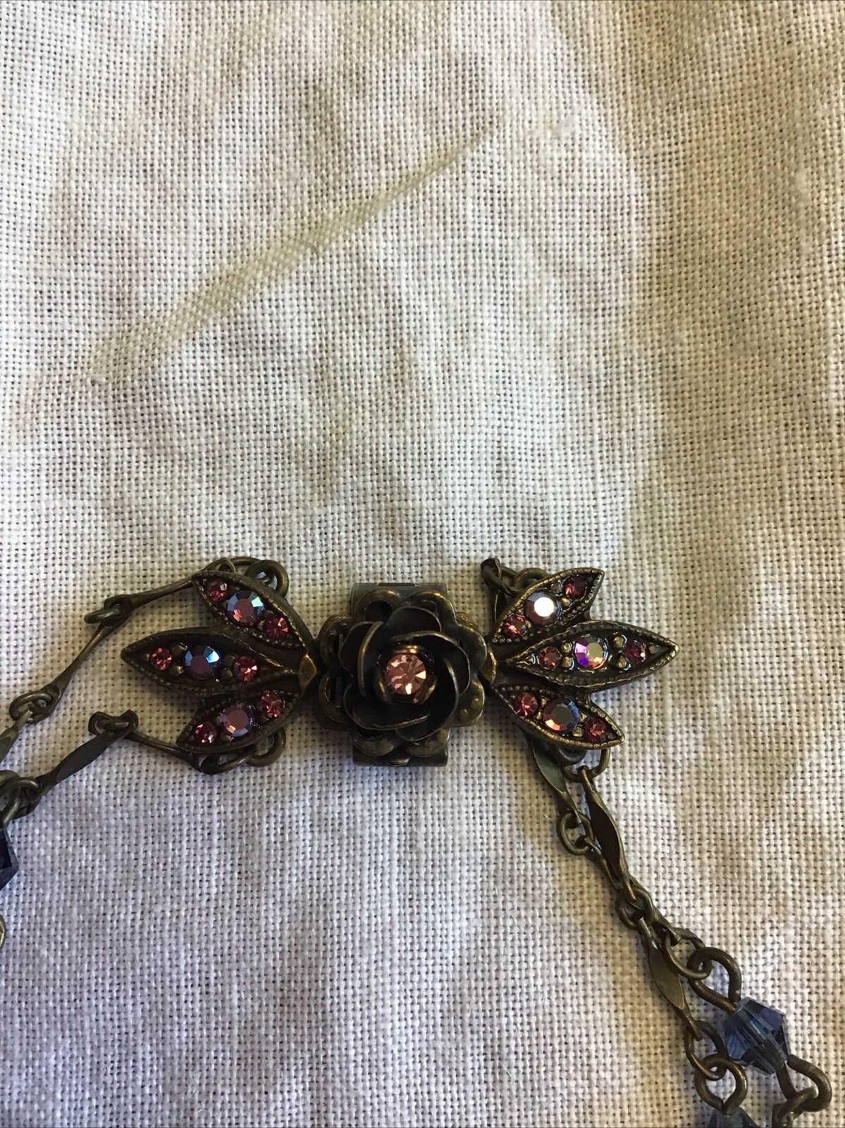 Victorian Style Mid 20th Century Very Unique Pat. Pending Lock Rose