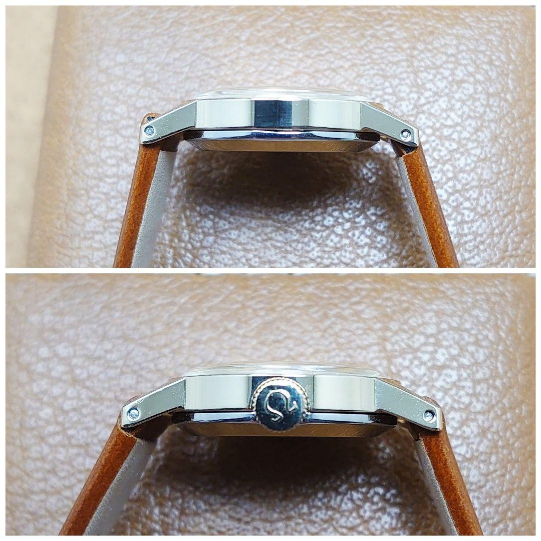 Overhauled Omega Geneve Arabic Numerals Ladies 1973 Safe packing!