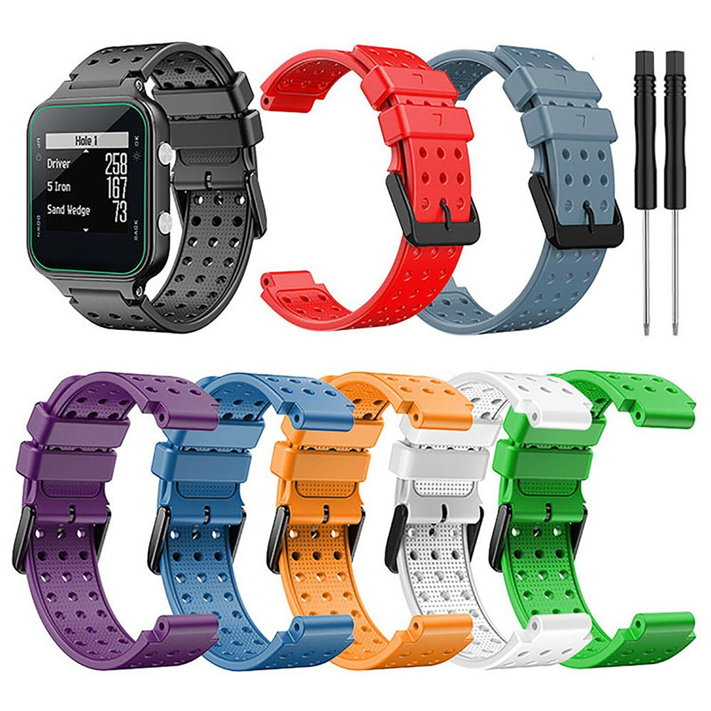 Replacement Silicone 22mm Width Watch Strap Bracelet For Garmin Approach S20