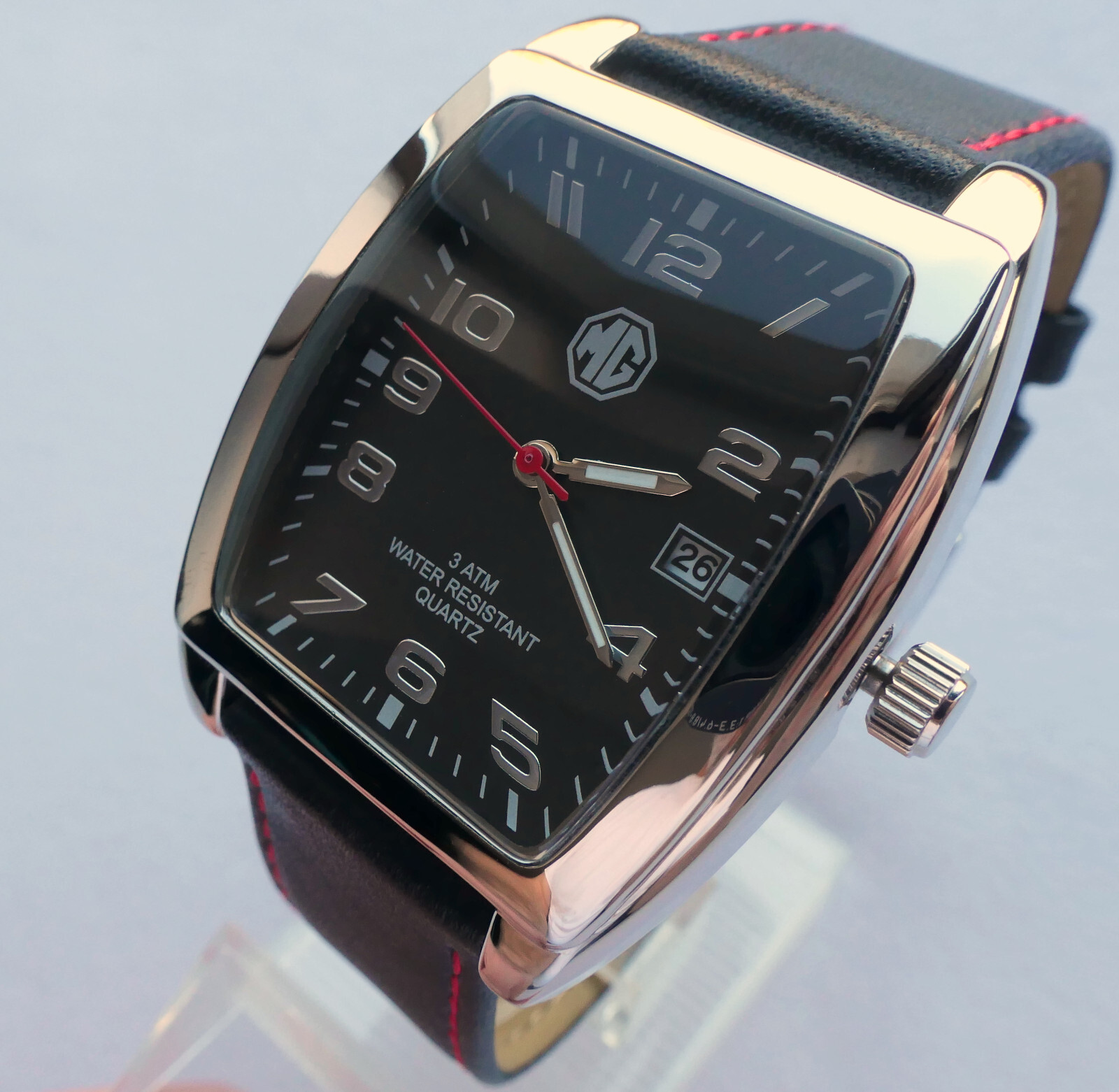 MG Morris Garages BMC MGA MGB Classic Aviator Driver Sport Car Accessory Watch