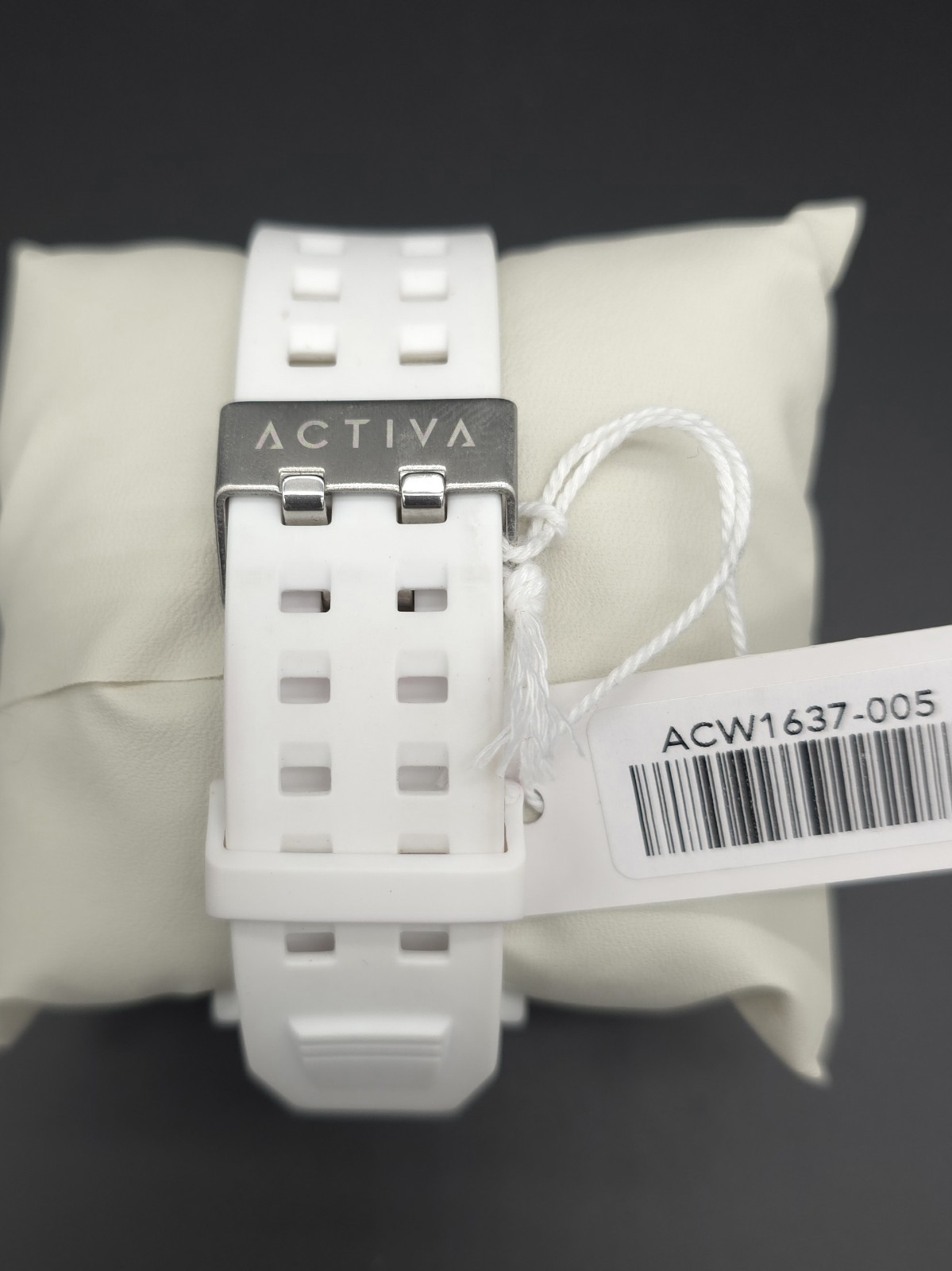 Activa ACW1637-005 Men’s Sport Watch White Analog Digital Dual Time NEW in Box