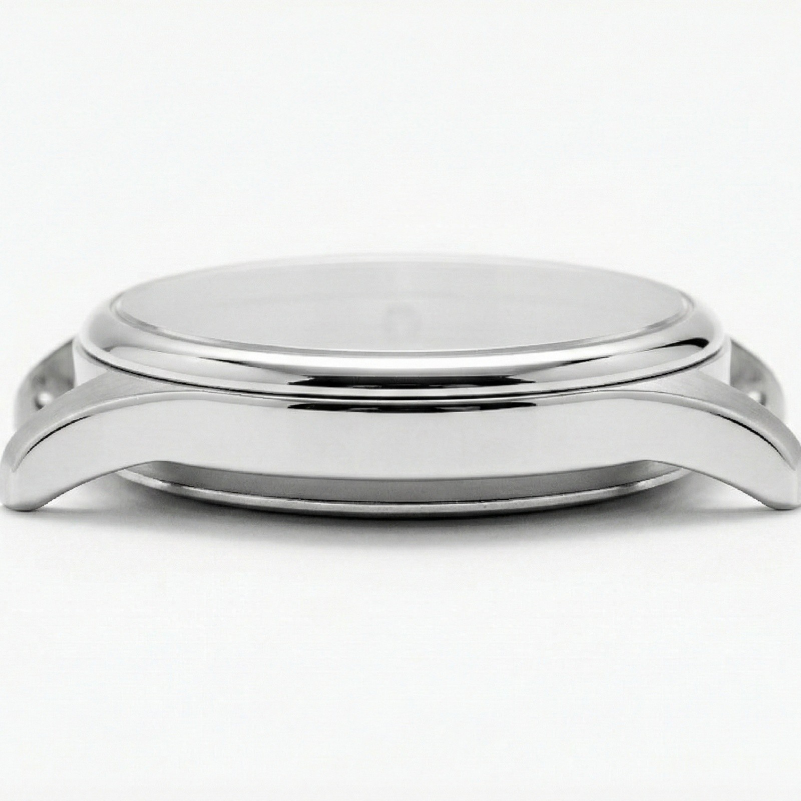 41mm glass Silver Watch Case back cover waterproof ring for 2035 Movement