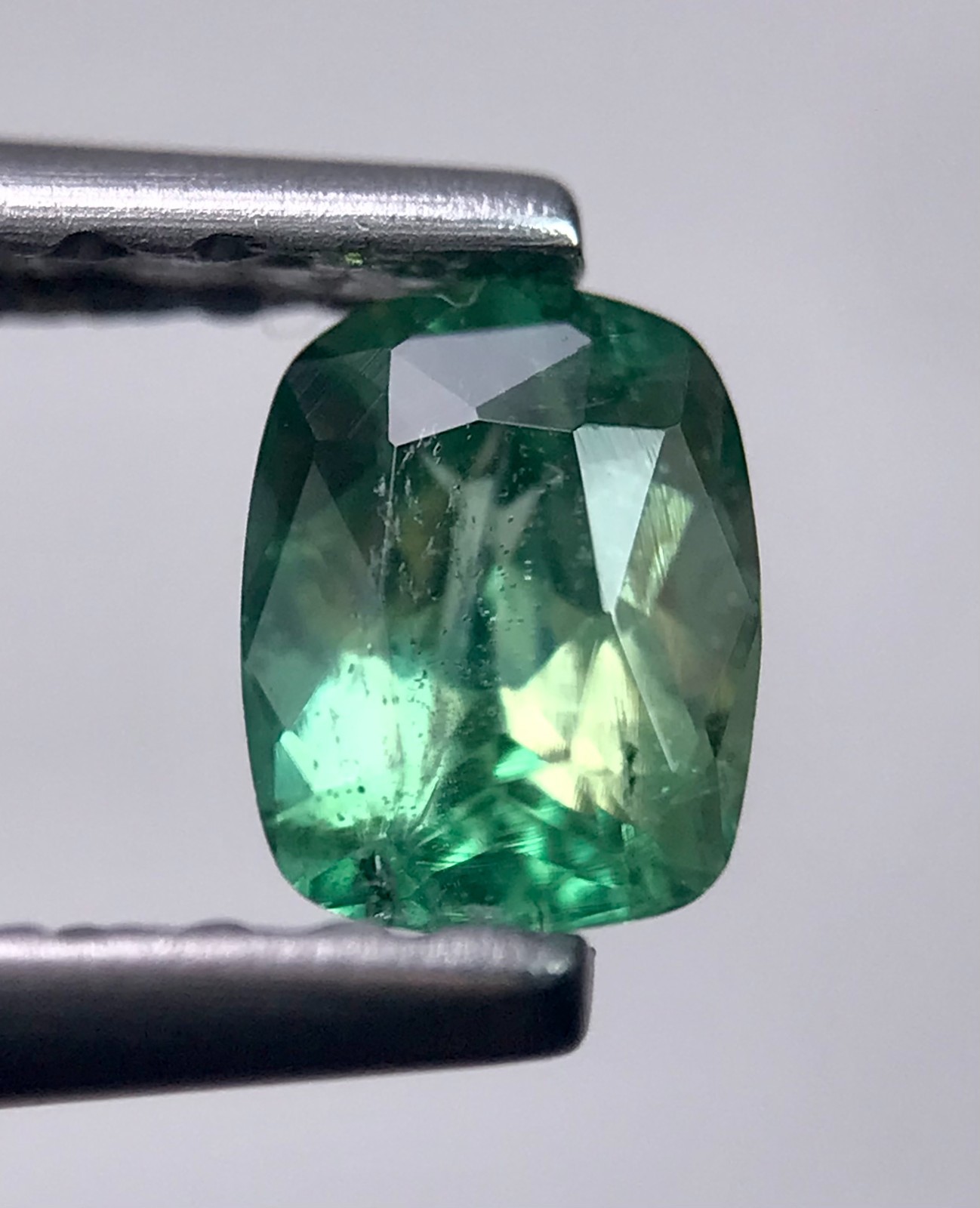 0.23 CT Lazulite cut gemstone from Gilgit Pakistan