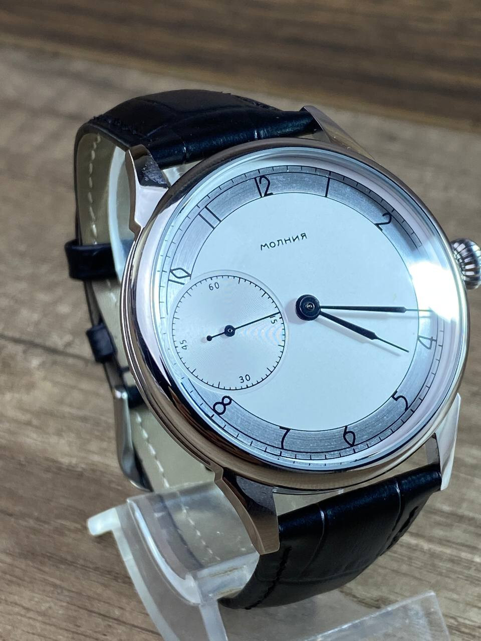 MARRIAGE Vintage WristWatch 3602 18J Classic Converted Pocket Watch USSR